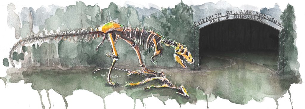 Artist Rendering of Exhibit hall entrance
