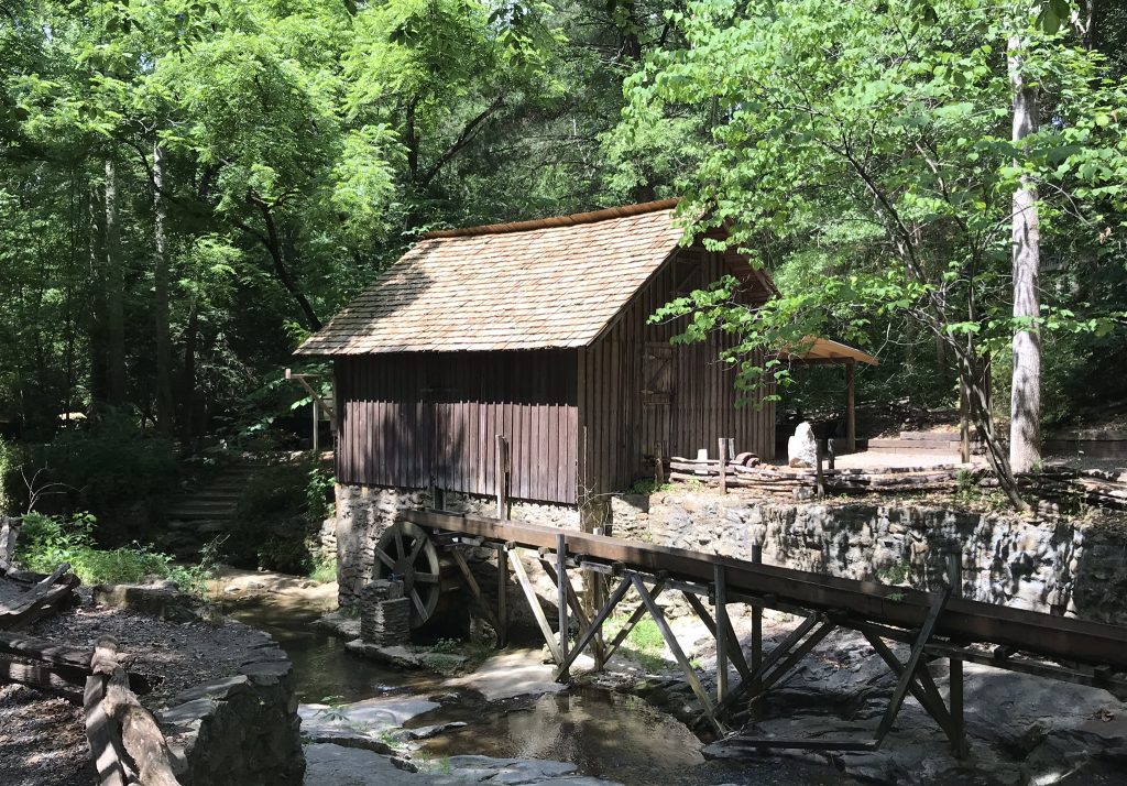 Photograph of the Grist Mill on the creek.