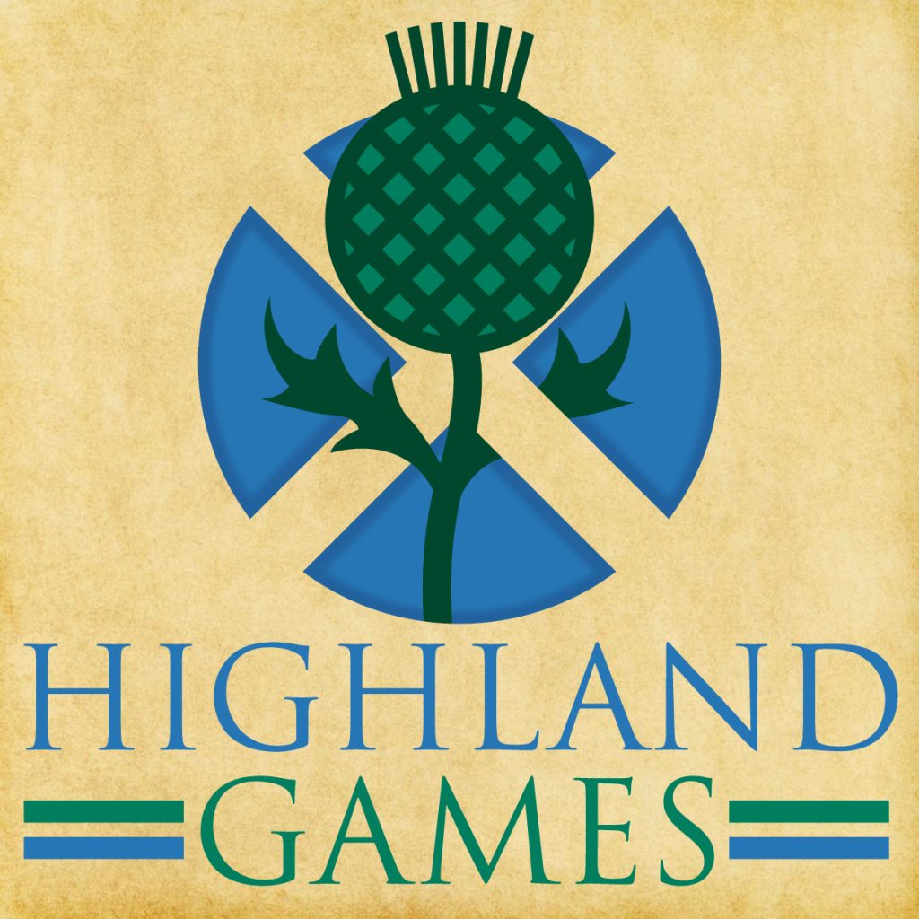 Highland Games camp logo