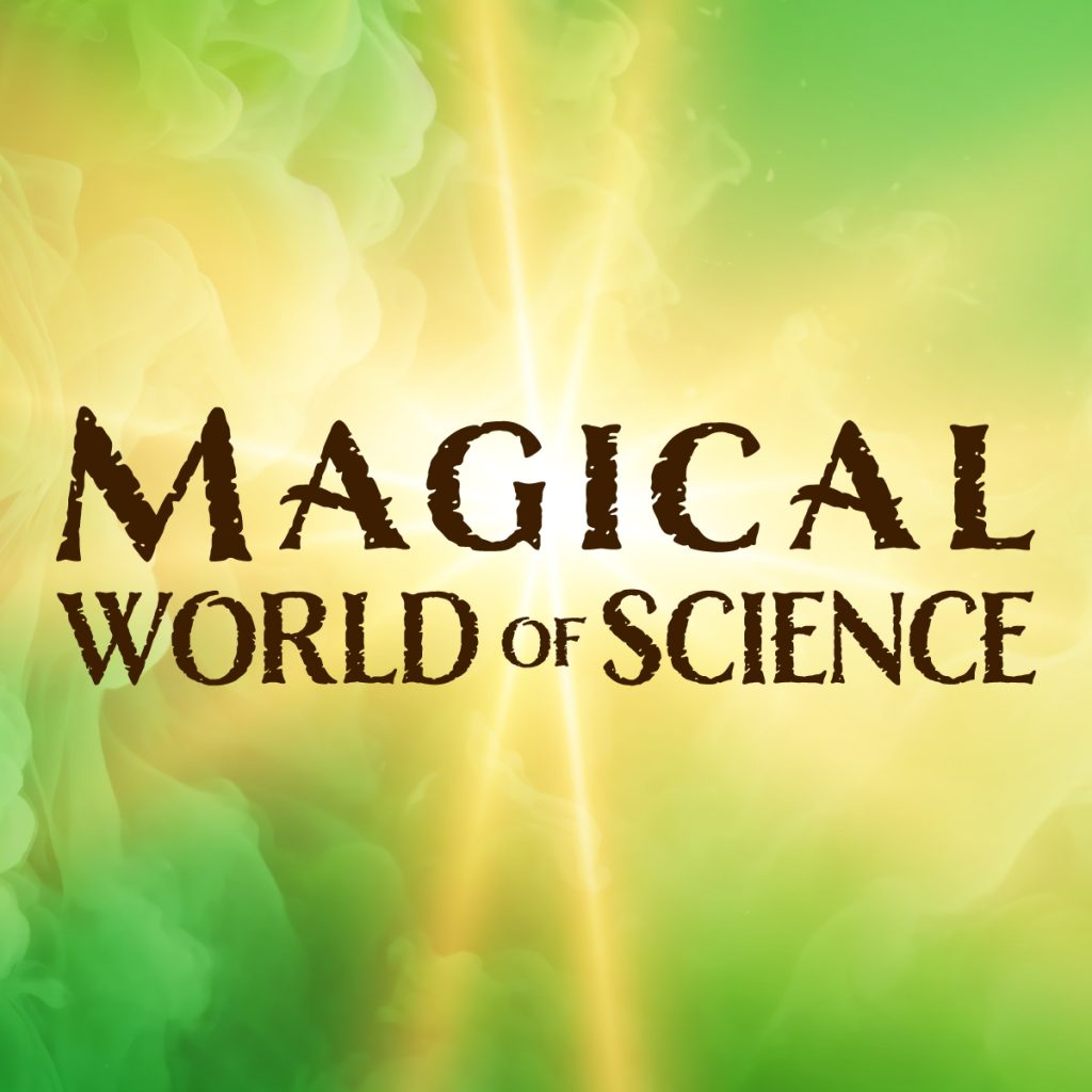 Magical World of Science camp logo