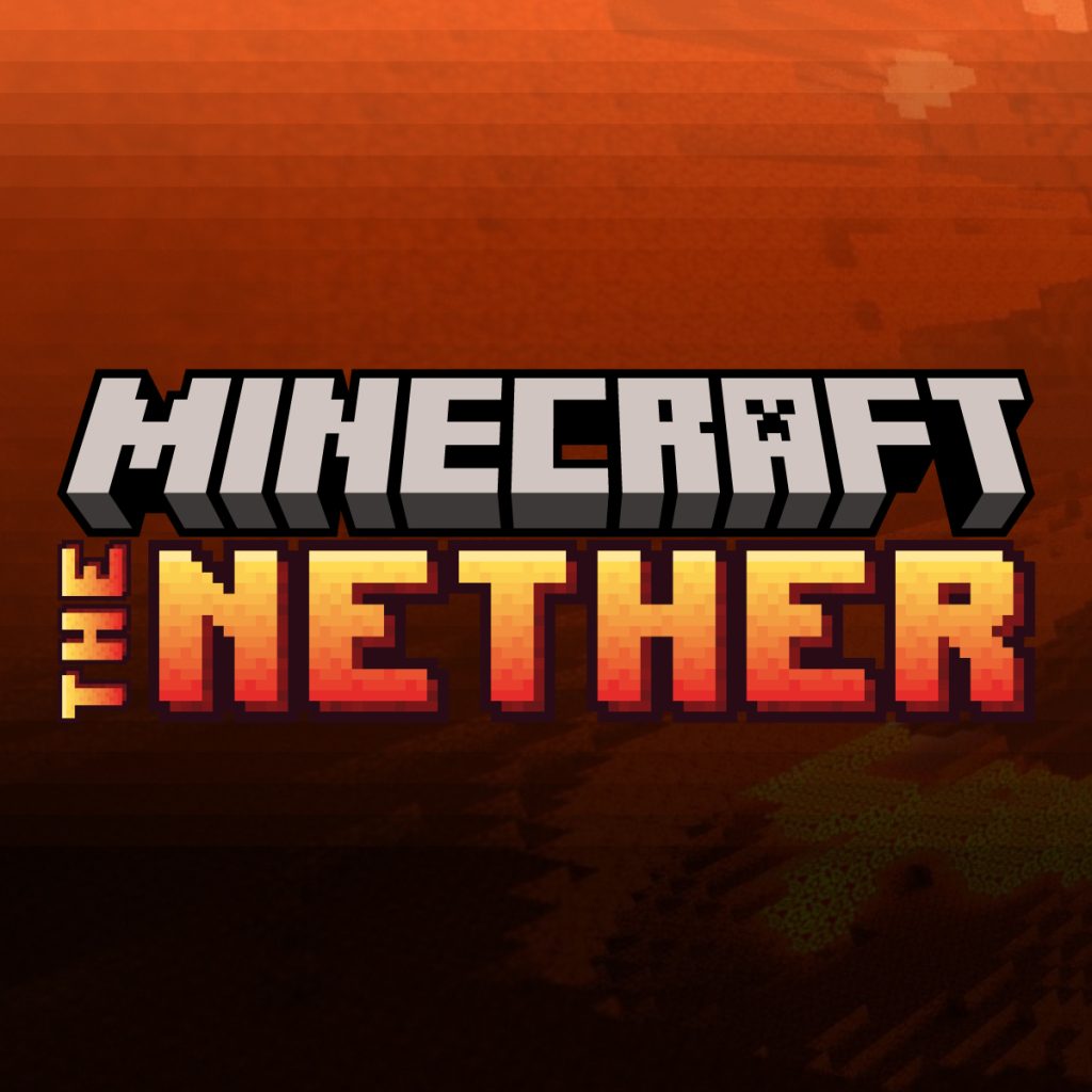 Minecraft The Nether camp logo