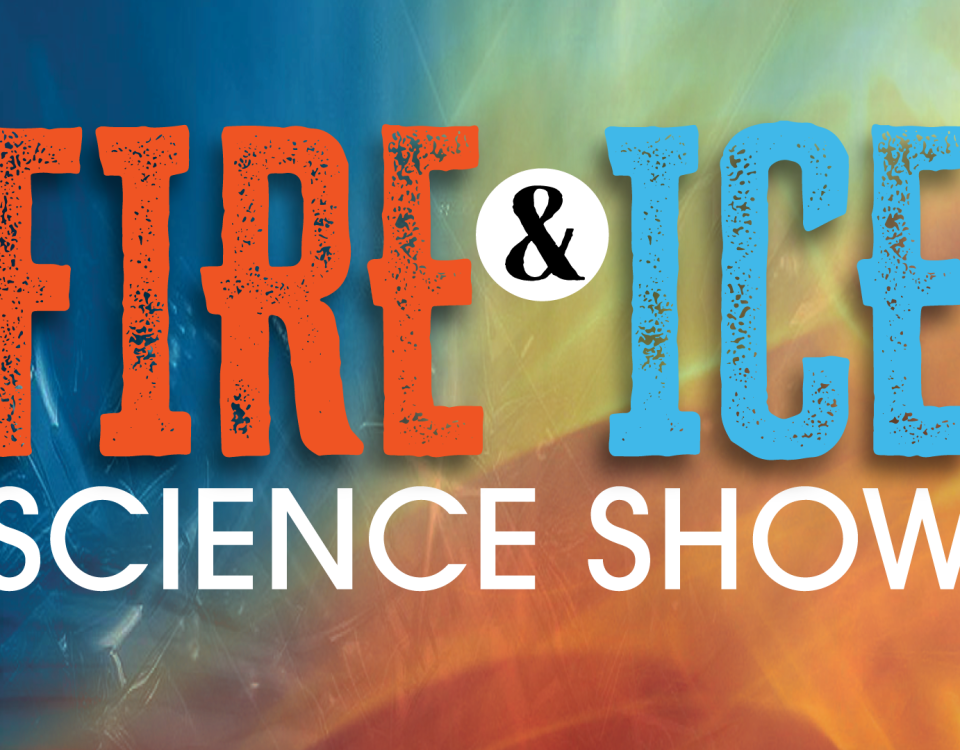 Logo for Fire and Ice Science Show