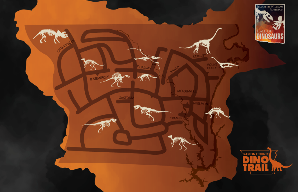 Dino Map background