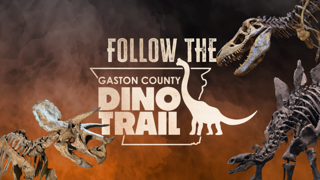 Follow the Gaston County Dino Trail