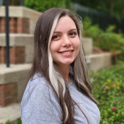 Photograph of museum staff, Kaity Secrest