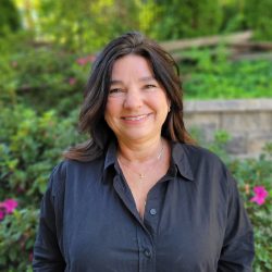 A photograph of Leigh Ann Calvert, executive assistant to the Director of The Schiele Museum.