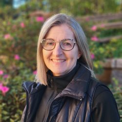 Guest services staff member Susan Dawson